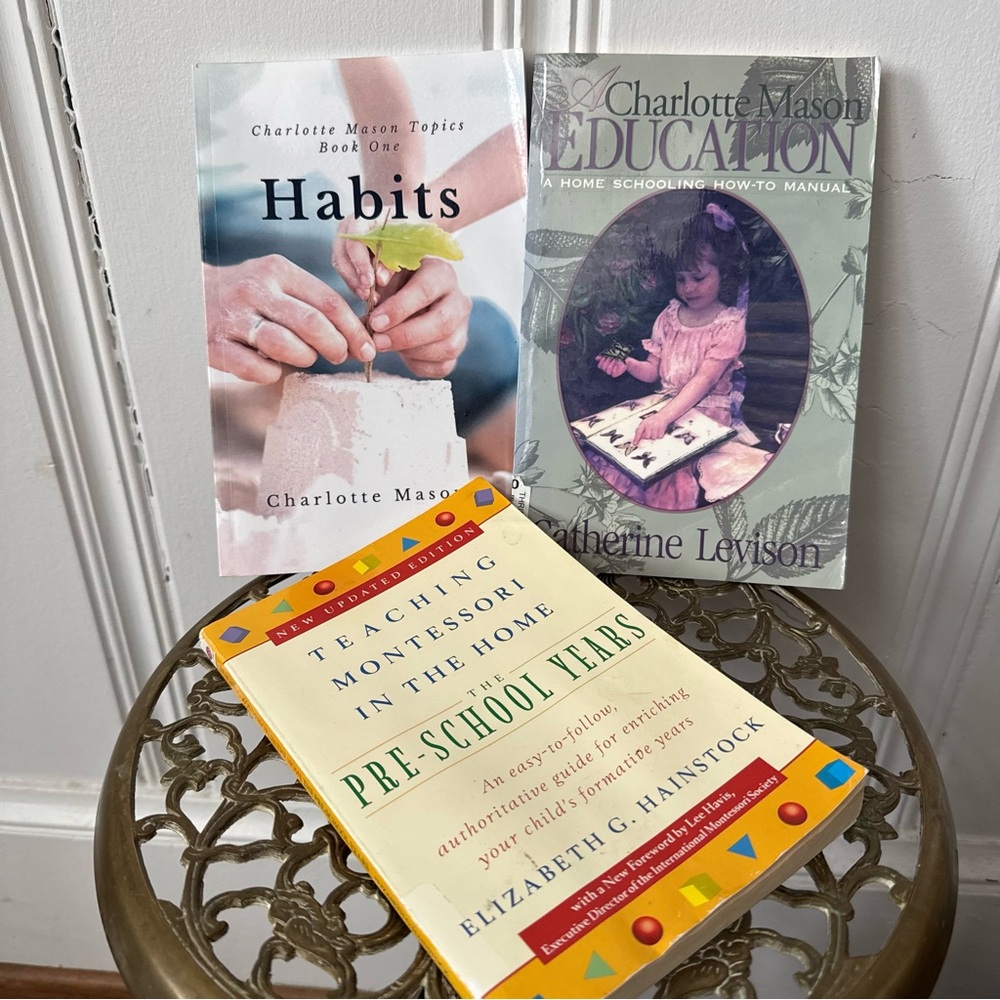 Charlotte Mason and Montessori Education Books